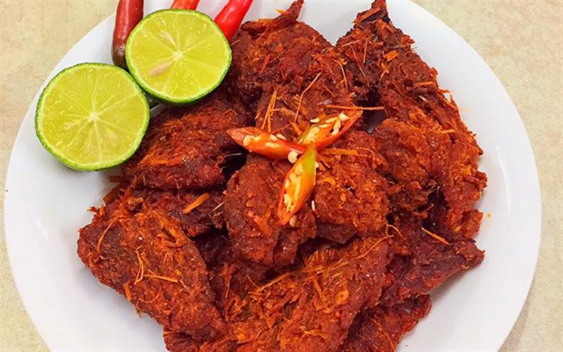 Cách làm thịt giả bò khô từ thịt lợn