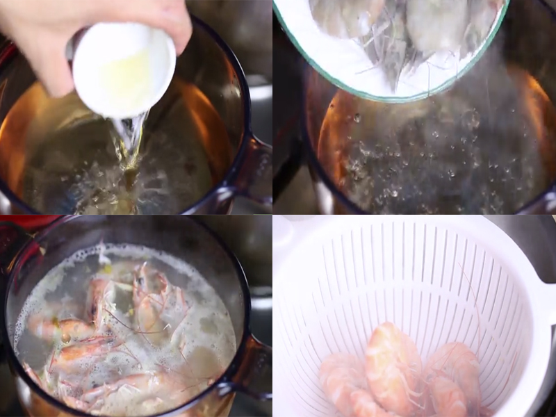 Cách luộc tôm ngon