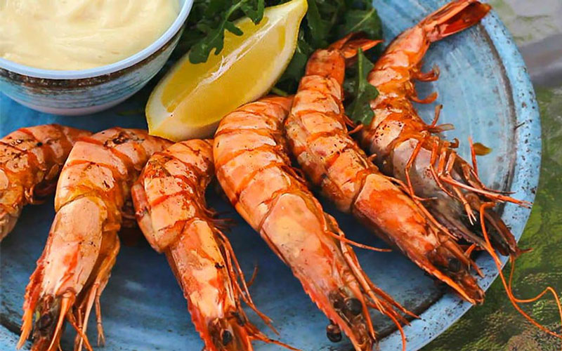 Tôm chứa nhiều omega 3