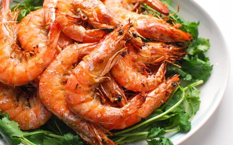 Tôm nguồn cung cấp protein dồi dào