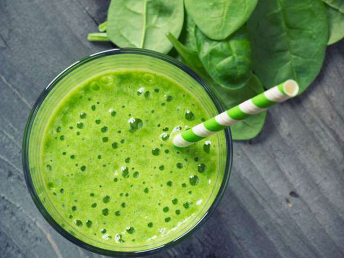 Nước ép cải bó xôi