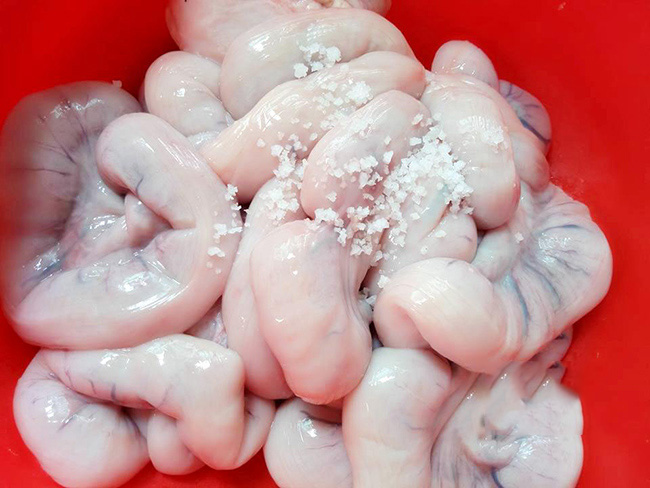 Cách làm sạch lòng heo, sơ chế lòng heo