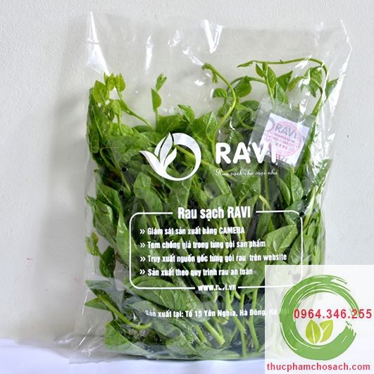 Rau Mông Tơi Ravi - 35k/kg