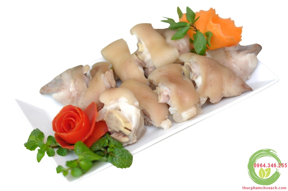 mong gio luoc ngon lanh móng giò luộc