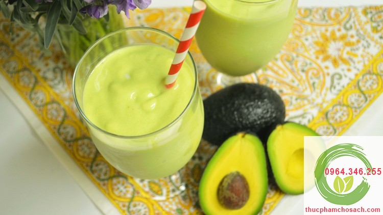 sinh tố bơ mộc châu