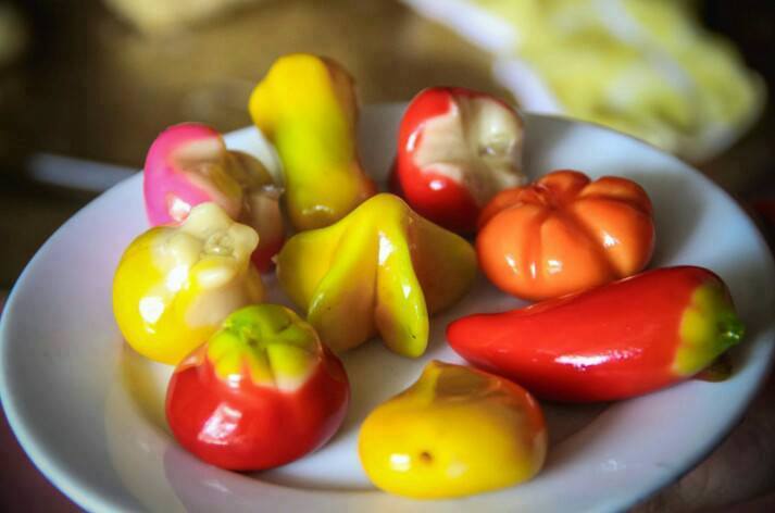 Bánh đậu xanh hoa quả 50k/ hộp