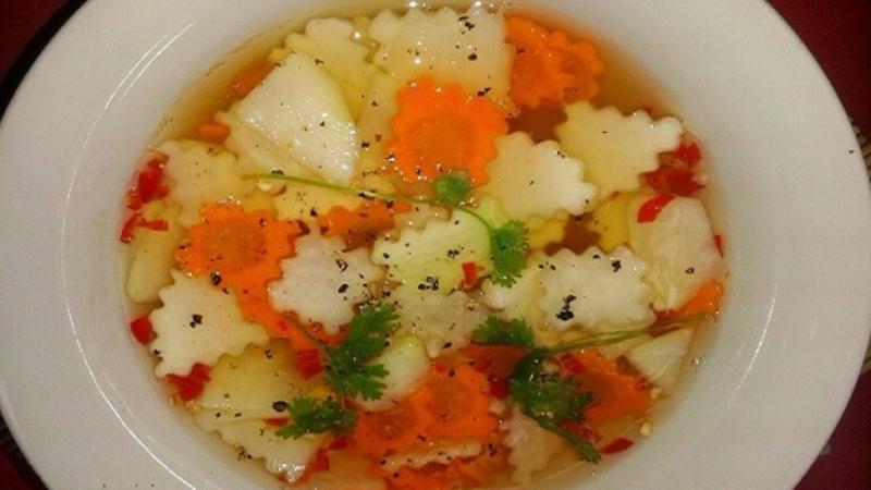 pha nước chấm bún chả