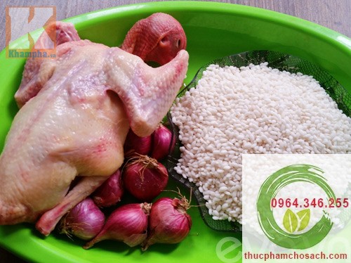 Nguyên liệu xôi chim