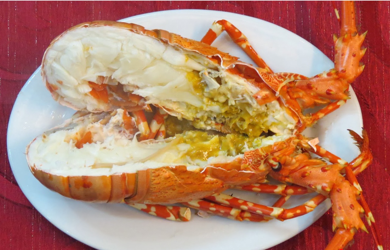 cách làm sốt bơ tỏi chấm tôm hùm