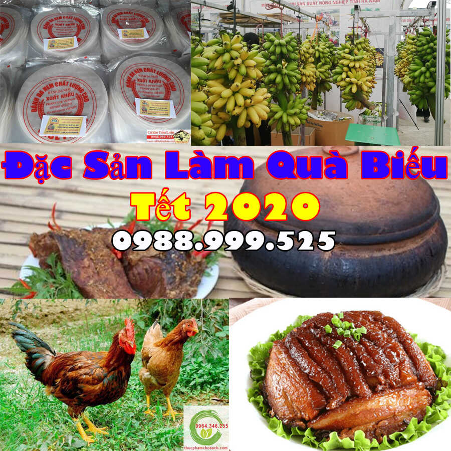 Tổng Hợp Những Món Đặc Sản Làm Quà Biếu Tết 2020