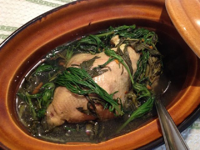 hướng dẫn làm gà tần cách thủy