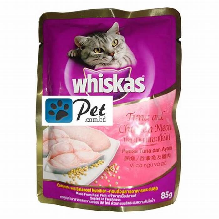 Cách nhận biết pate cho mèo Whiskas thật và giả