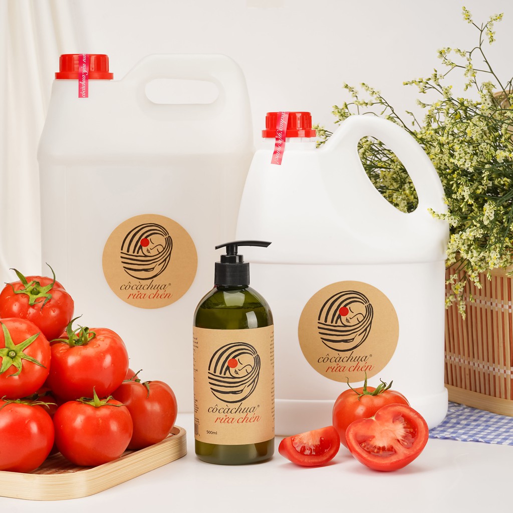 Nước rửa chén cà chua
