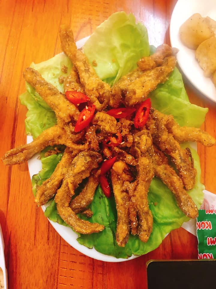 Cách làm lưỡi vịt rang muối