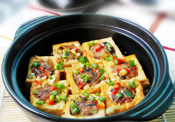 đậu hũ xốt me hoàn thành