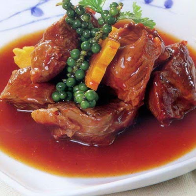 Thịt kho tiêu xanh
