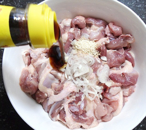 làm vịt thuôn hành răm